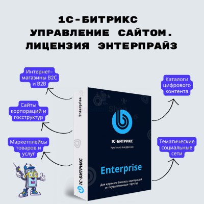 1С-Битрикс: Управление сайтом. Лицензия Энтерпрайз - купить в Казиле